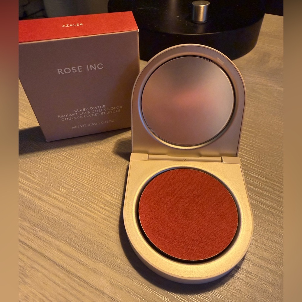 Rose Inc Blush Divine Radiant Cream Blush Azalea Refillable Lip & Cheek NIB - Picture 1 of 12